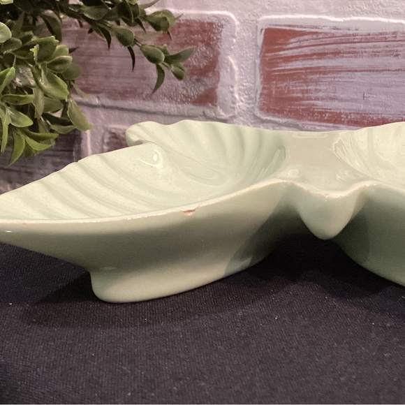 Vintage Soft Green Butterfly Ashtray - Ceramic Crafted - Many Uses - Unique - Picture 7 of 11